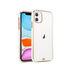 Apple - iPhone 11 Zebana Glitter Silikon Kılıf - Beyaz