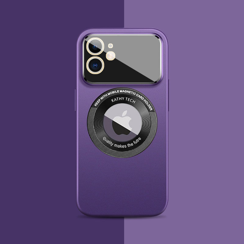 Apple iPhone 11 Zebana Lenix Rubber Derin Mor Kılıf