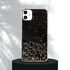 Apple - iPhone 11 Zebana Love Simli Silikon Kılıf - Siyah