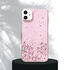 Apple - iPhone 11 Zebana Love Simli Silikon Kılıf - Pembe