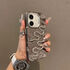 Apple - iPhone 11 Zebana Serpent Kadife Kumaş Kılıf - Gri