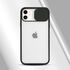 Apple - iPhone 12 Kamera Lens Korumalı Kılıf - Siyah