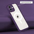 Apple - iPhone 12 Zebana Guard Silikon Kılıf (Kablosuz Şarj Destekli) - Derin Mor