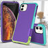 Apple - iPhone 12 Mini Zebana Colorful Silikon Kılıf - Mor