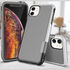 Apple - iPhone 12 Mini Zebana Colorful Silikon Kılıf - Gri