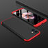 Apple - iPhone 12 Kamera Korumalı Platinum Kılıf - Siyah + Kırmızı