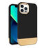 Apple - iPhone 12 Pro Max Zebana Gold Stil Silikon Kılıf - Siyah