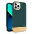 Apple - iPhone 12 Pro Max Zebana Gold Stil Silikon Kılıf - Yeşil