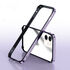 Apple - iPhone 12 Zebana Anti-Drop Metal Çerçeve - Derin Mor
