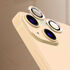 Apple - iPhone 13 Mini CL-02 Kamera Lens Koruyucu - Gold