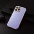 Apple - iPhone 13 Pro Zebana Golden Silikon Kılıf - Lila