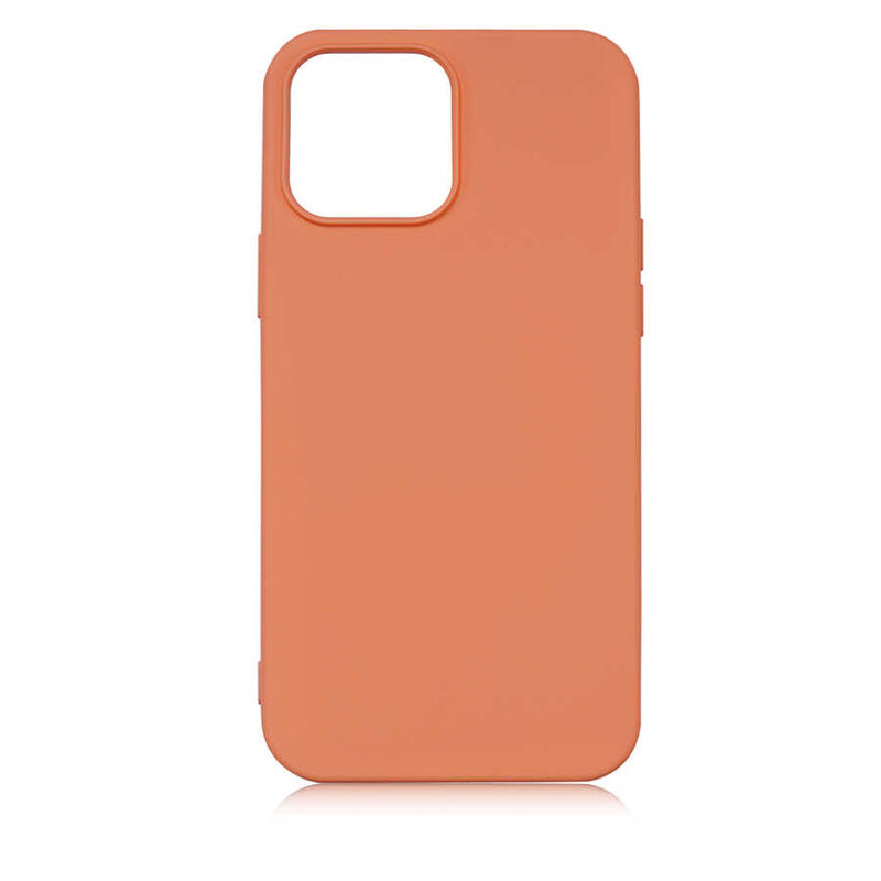 Apple - iPhone 13 Pro Lansman Silikon Kılıf - Turuncu