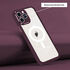 Apple - iPhone 13 Pro Zebana Guard Silikon Kılıf (Kablosuz Şarj Destekli) - Bordo
