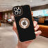 Apple - iPhone 13 Pro Max Gold Desire Silikon Kılıf - Siyah