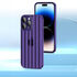 Apple - iPhone 13 Pro Max Zebana Bumper Silikon Kılıf (Kamera Lens Korumalı) - Derin Mor