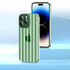 Apple - iPhone 13 Pro Max Zebana Bumper Silikon Kılıf (Kamera Lens Korumalı) - Yeşil