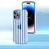 Apple - iPhone 13 Pro Max Zebana Bumper Silikon Kılıf (Kamera Lens Korumalı) - Açık Mavi