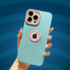 Apple - iPhone 13 Pro Max Zebana Candy Silikon Kılıf - Turkuaz