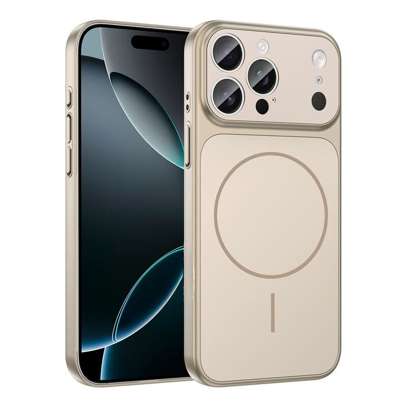 Apple iPhone 13 Pro Max Zebana TitanMag Plastik Rubber Kılıf