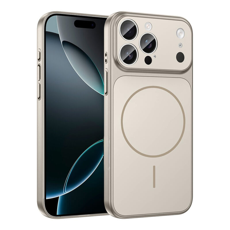 Apple iPhone 13 Pro Max Zebana TitanMag Plastik Rubber Kılıf