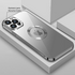 Apple - iPhone 13 Pro Zebana Glint Silikon Kılıf - Gri