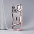 Apple - iPhone 13 Zebana 3D Snake Silikon Kılıf - Rose Gold