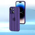Apple - iPhone 13 Zebana Bumper Silikon Kılıf (Kamera Lens Korumalı) - Derin Mor