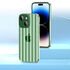 Apple - iPhone 13 Zebana Bumper Silikon Kılıf (Kamera Lens Korumalı) - Yeşil