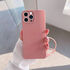 Apple - iPhone 14 Pro Max Zebana Love Yumuşak Silikon Kılıf - Rose Gold