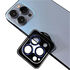 Apple - iPhone 14 Pro Max Zebana ZBN-KL01 Safir Kamera Lens Koruma Camı (Kolay Takma Aparatlı) - Lacivert