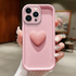 Apple - iPhone 14 Pro Zebana Amour Silikon Kılıf - Pembe