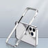 Apple - iPhone 14 Pro Zebana Anti-Drop Metal Çerçeve - Gri