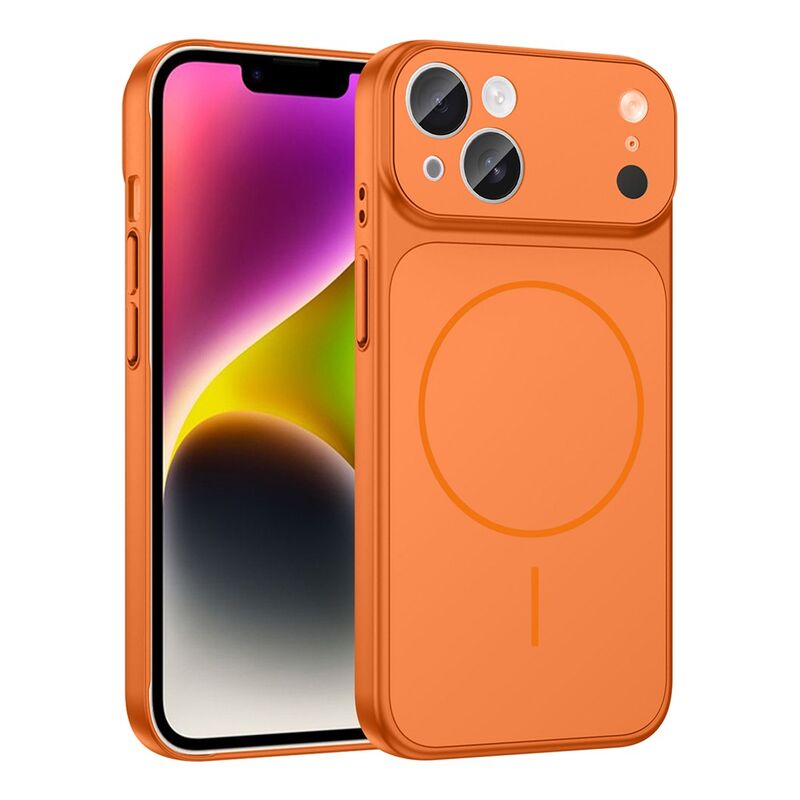 Apple iPhone 14 Zebana TitanMag Plastik Rubber Kılıf