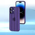 Apple - iPhone 16 Zebana Bumper Silikon Kılıf (Kamera Lens Korumalı) - Derin Mor