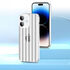 Apple - iPhone 16 Zebana Bumper Silikon Kılıf (Kamera Lens Korumalı) - Şeffaf