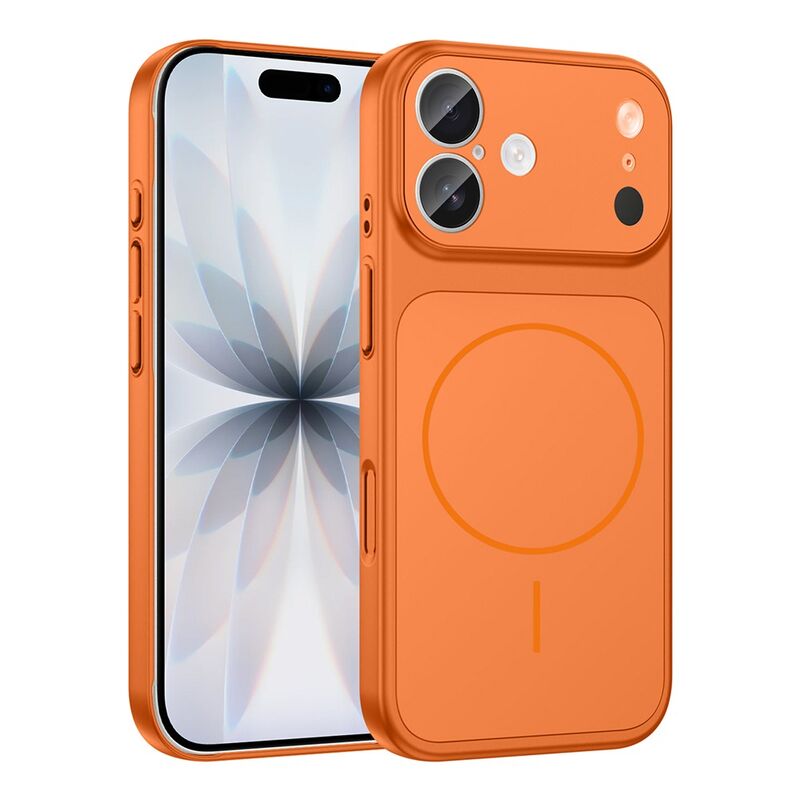 Apple iPhone 16 Zebana TitanMag Plastik Rubber Kılıf