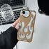 Apple - iPhone 16e Zebana Flame Silikon Kılıf - Gold