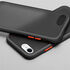 Apple - iPhone 6 Plus Zebana Stylish Silikon Kenar Kılıf - Siyah