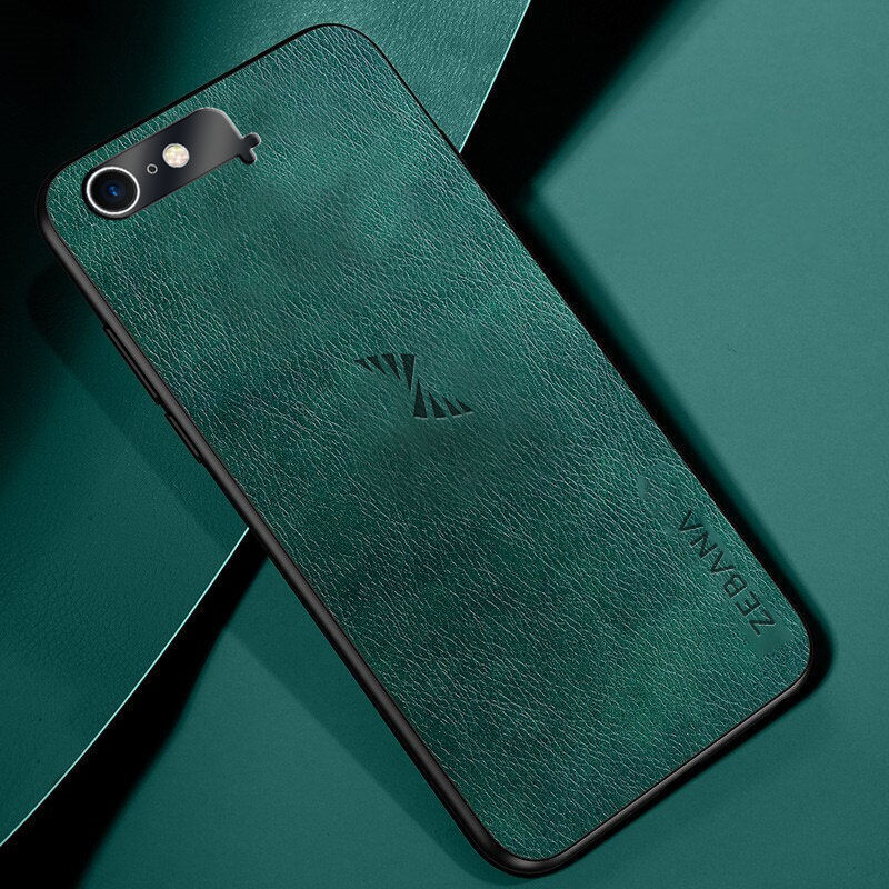 Apple - iPhone 6 Zebana Klasik Stil Deri Kılıf - Yeşil
