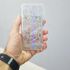 Apple - iPhone 6S Cloe Akışkan Simli Silikon Kılıf - Gri