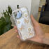 Apple - iPhone 6S Plus Zebana Floral Silikon Kılıf - Gold