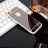Apple - iPhone 6S Silikon Kenar Aynalı Kılıf - Siyah