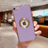 Apple - iPhone 7 Gold Desire Silikon Kılıf - Mor