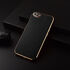 Apple - iPhone 7 Zebana Golden Silikon Kılıf - Siyah
