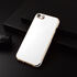 Apple - iPhone 7 Zebana Golden Silikon Kılıf - Beyaz