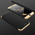 Apple - iPhone 7 Plus Kamera Korumalı Platinum Kılıf - Gold - Siyah