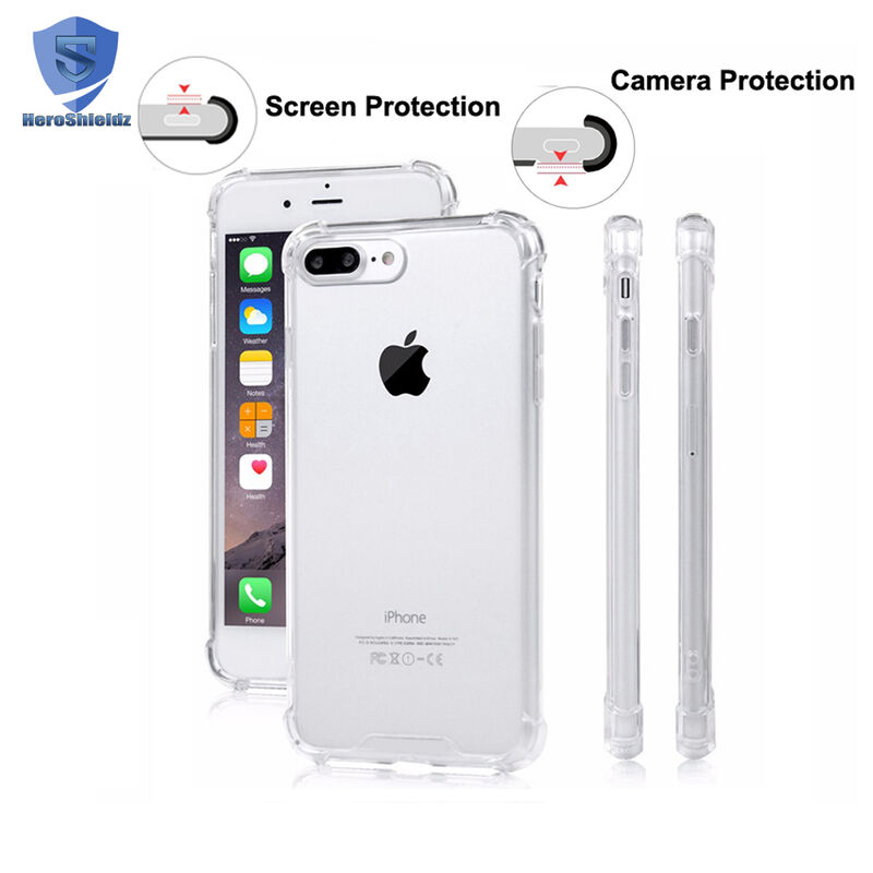 Apple - iPhone 7 Plus Nitro Anti Shock Silikon Kılıf - Şeffaf