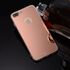 Apple - iPhone 7 Plus Silikon Kenar Aynalı Kılıf - Rose Gold