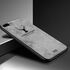 Apple - iPhone 7 Plus Silikon Kenar Kumaş Kılıf - Gri