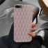 Apple - iPhone 6S Plus Zebana 3D Wrink Silikon Kılıf - Pembe